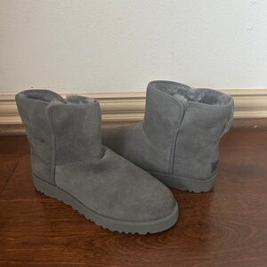 Grey UGG Mini boots